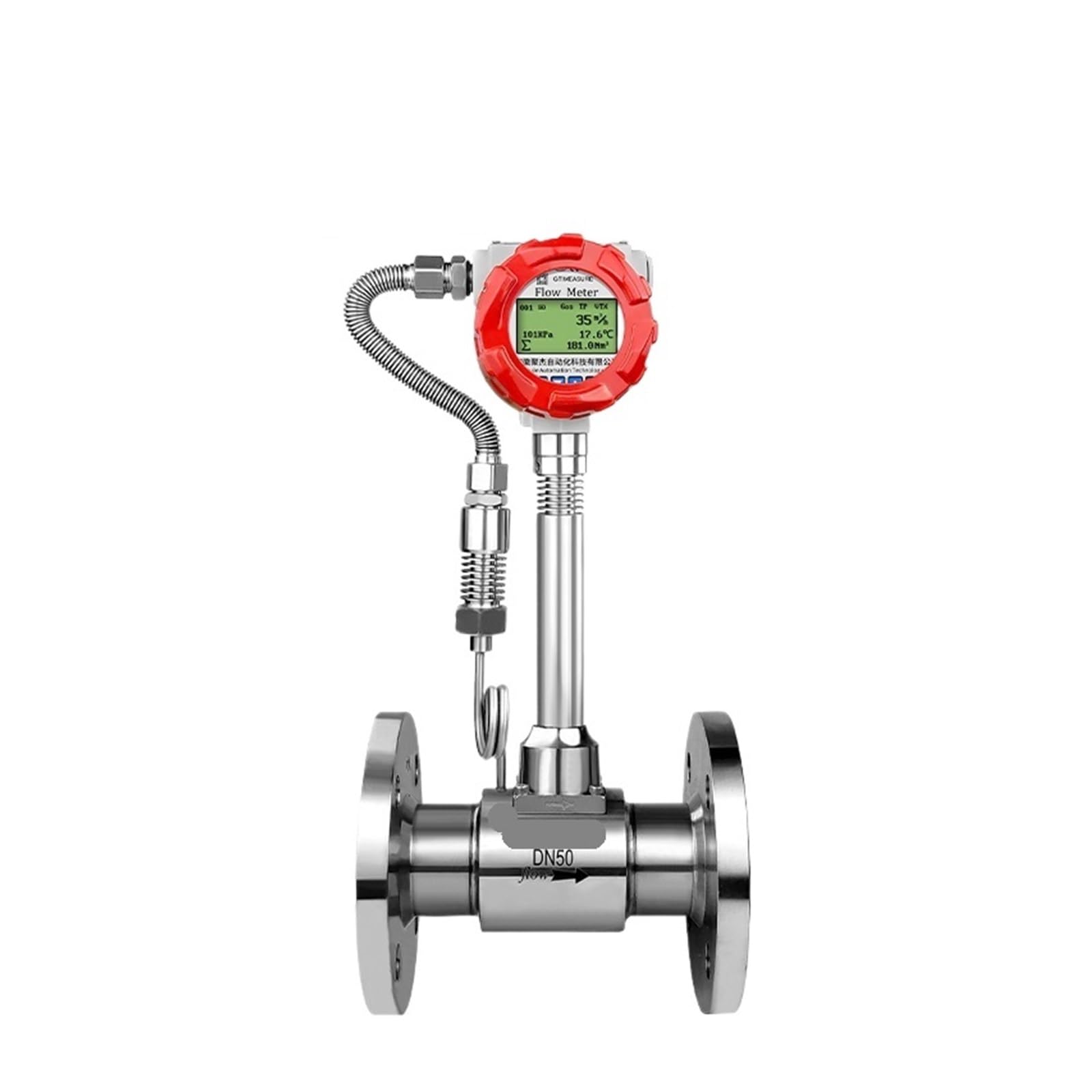 Mesure de Vapeur débitmètre température Pression Compensation
