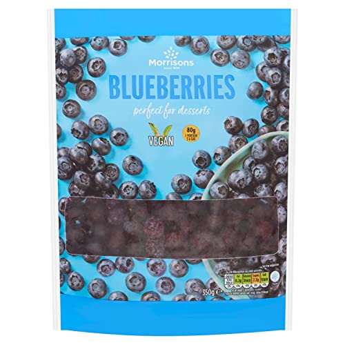Morrisons Blueberries, 350g (Frozen)