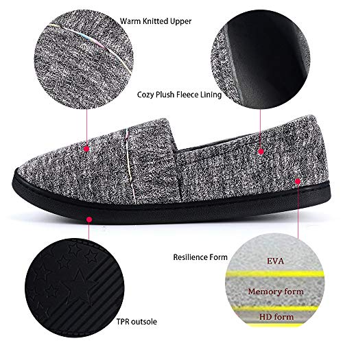 Urbancolor Women Washable Closed Back Indoor Slippers Anti-Slip House Slipper Breathable Home Shoes2