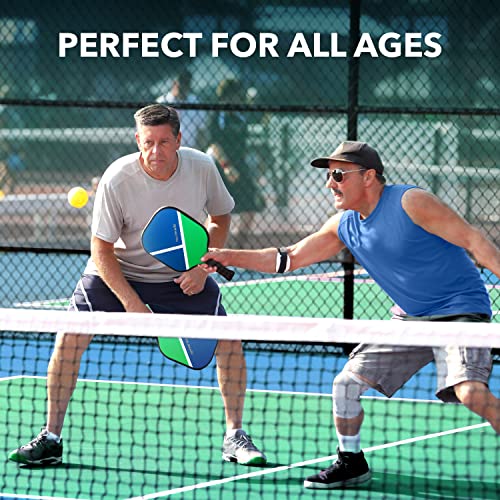 Hajimari Pickleball Set Solo Play Combo 1 Carbon Paddle & 3 Balls - Outdoors/Indoors Pickleball Exercise - Image 6