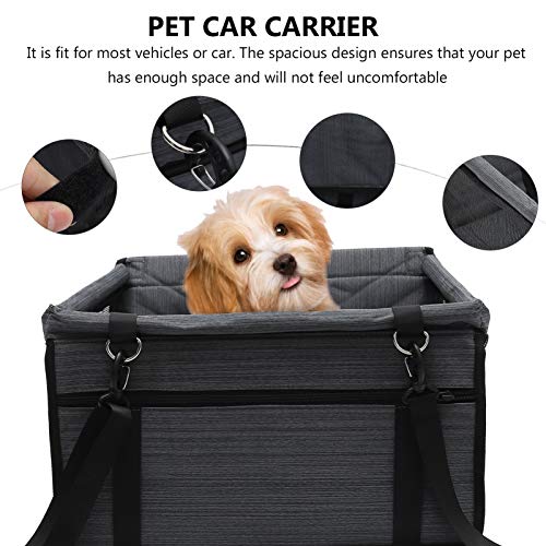 POPETPOP Assento de Carro Assentos de Carro Do Cão de Viagem Transportadora Gaiola de Dobramento Do