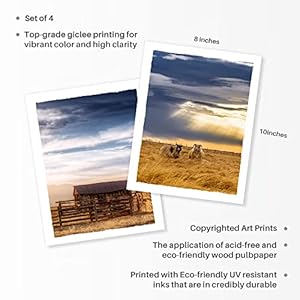 Framed Farm Wall Art Bathroom: 4 Piece Bedroom Sunset Country Landscape Picture Living Room Windmill Barn Print Straw Bales Painting Small Vertical Farmhouse Animal Goat Artwork Decor Framed Farm Wall Art Bathroom 4 Piece Bedroom Sunset Country Landscape Picture Living Room Windmill Barn Print Straw Bales Painting Small Vertical Farmhouse Animal Goat Artwork Decor