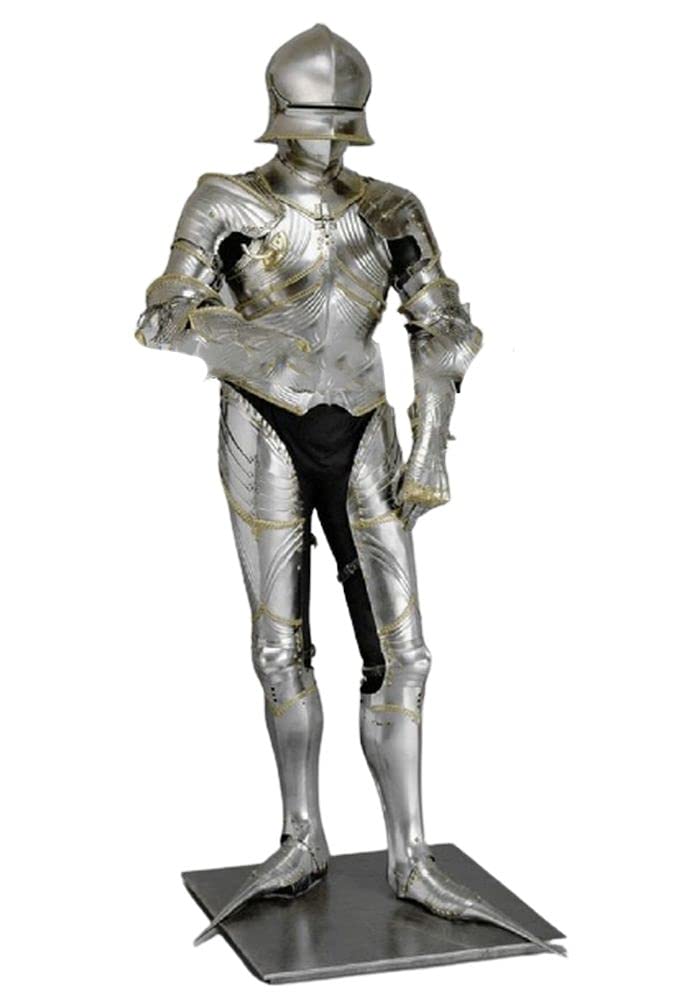 NauticalMart Knight Gothic Suit of Armor Combat Full Body Armor Costume