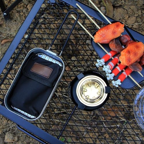 DAZZLEEX Cast Iron Griddle, Grill Pan Griddle Grill With Handles, Nonstick Plate Square Barbecue Plate Steak Grill Pan Teppanyaki - Image 7