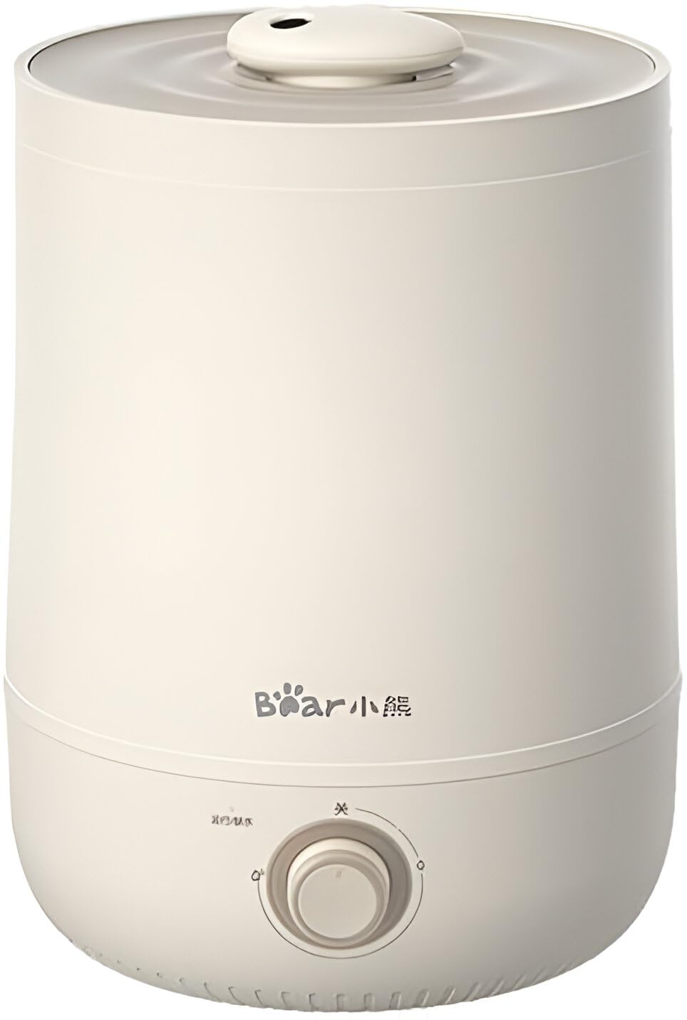 Bear 4.5L Quiet Ultrasonic Humidifier Cool Mist Air Humidifier Fog Creator Purification Aroma Diffuser Humidifier For Home and Office 2Pin Plug (CN Version)