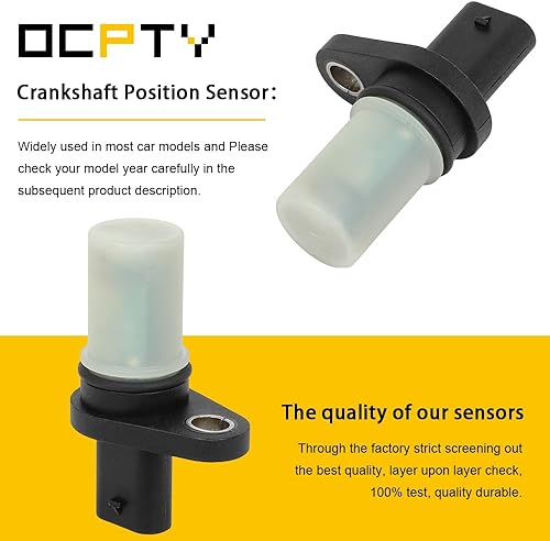 Miniatura 118 de OCPTY PC553 Sensor de manivela Sensor de posición del cigüeñal apto para Buick Lacrosse/Regal/Verano, para Chevy Captiva