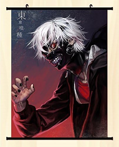 Amazon Com Popular Anime Tokyo Ghouls Kaneki Ken Home Decor Poster Wall Scroll Japanse 23 6 X 35 4 Inches C09 By Cosmile Posters Prints