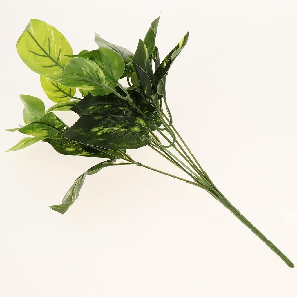 Artificial Money Plant 28 Big Leafs Palm Tree Areca Plant Without Pot -32cm Artificial Plant 2