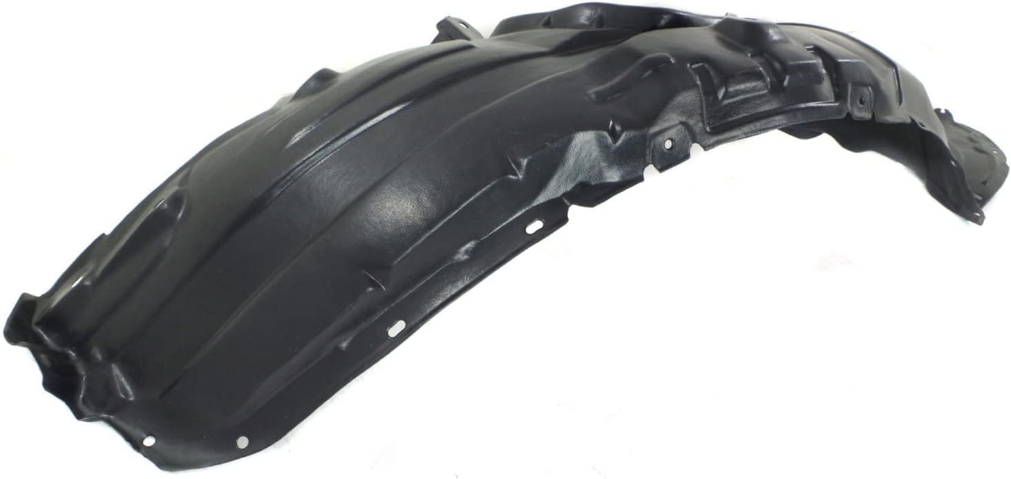 Evan Fischer Fender Liner Front, Driver and Passenger Side Compatible with 2010-2013 Mazda 3, 2010 3 Sport & 2012-2013 3 Sport Plastic Material, Set of 2, (2) Fender Liners - MA1249139, MA1248139