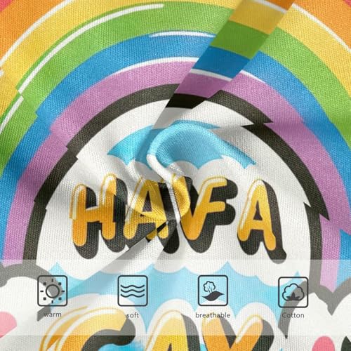 Lgbt Rainbow Have A Gay Day Toddler Underwear Girls, Girls Underwear Cotton, 2T–8 Years3