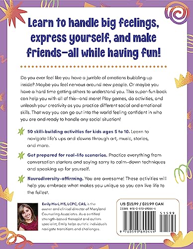 Social-Emotional Learning for Autistic Kids: Fun Activities to Manage Big Feelings and Make Friends (For Ages 5-10) - Image 2