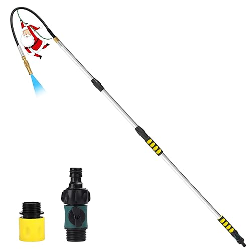 12ft Gutter Cleaning Tools, Long Reach Telescopic Gutter Cleaner Tools