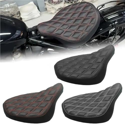 Coussin de siège moto en cuir pilote contre la fatigue en Bobber