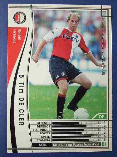 Amazon.co.jp: WCCF 07-08白黒カード 195 ティム・デ・クレル : おもちゃ