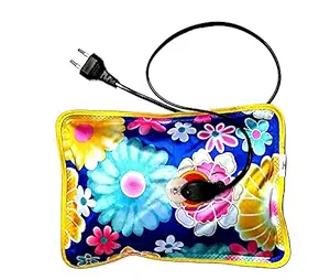 Nivido Enterprise Electric Heating Bag/Pad With Gel For Women's Period Pain Relief | Electric Heat Pouch Bottle Bag For Periods/Back pain relief (Multicolor)