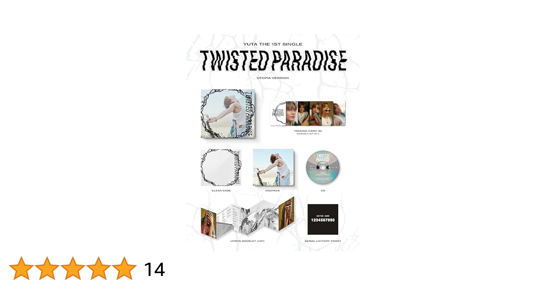 YUYA TWISTED PARADISE シングル Amazon.co.jp: TWISTED PARADISE(SG)(通常盤): ミュージック