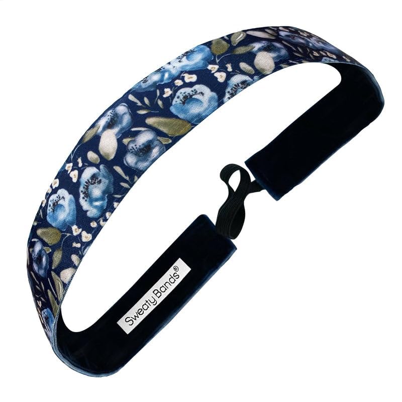 Miniatura 2 de Sweaty Bands Diadema para mujeres y niñas para un estilo de vida activo  Absorbe el sudor, antideslizante, con forro de terciopelo, elegante diadema