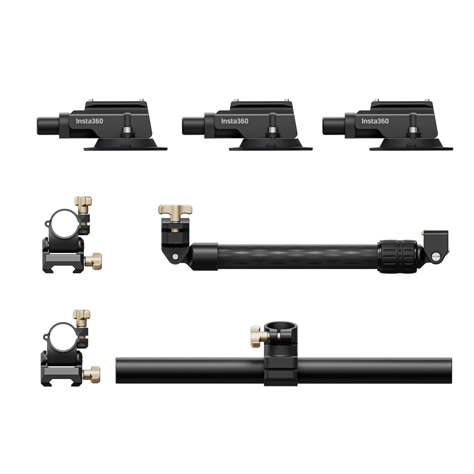 Insta360 Soporte de Coche con Triple Ventosa para X5/X4/X3