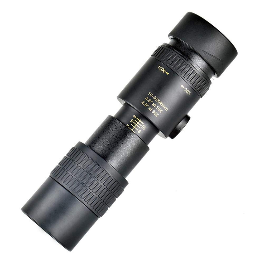 Przenośny monokular 4K 10-300 x 40 mm super teleobiektyw zoom monokularowy teleskop do smartfonów przenośny wodoodporny monokular odporny na zaparowanie do obserwacji ptaków, kemping, podróże,