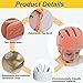 Baby Adjustable Helmet, Kid Soft Cushion Harnesses Cap, Toddler Infant Hat When Learning to Crawl Walk Play (Orange)