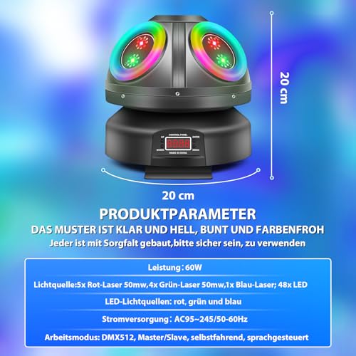 Lumières de discothèque T100 résolvant l'animation de vos soirées - 2