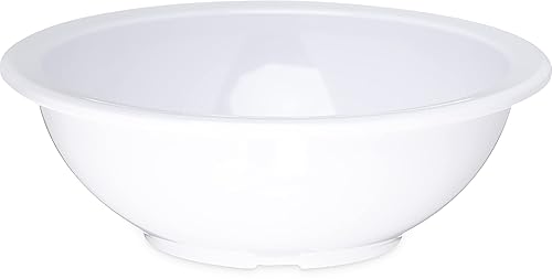 Miniatura 5 de Carlisle FoodService Products Kingline - Tazón de sopa reutilizable de plástico para el hogar y el restaurante, melamina, 16 onzas, blanco, (paquete
