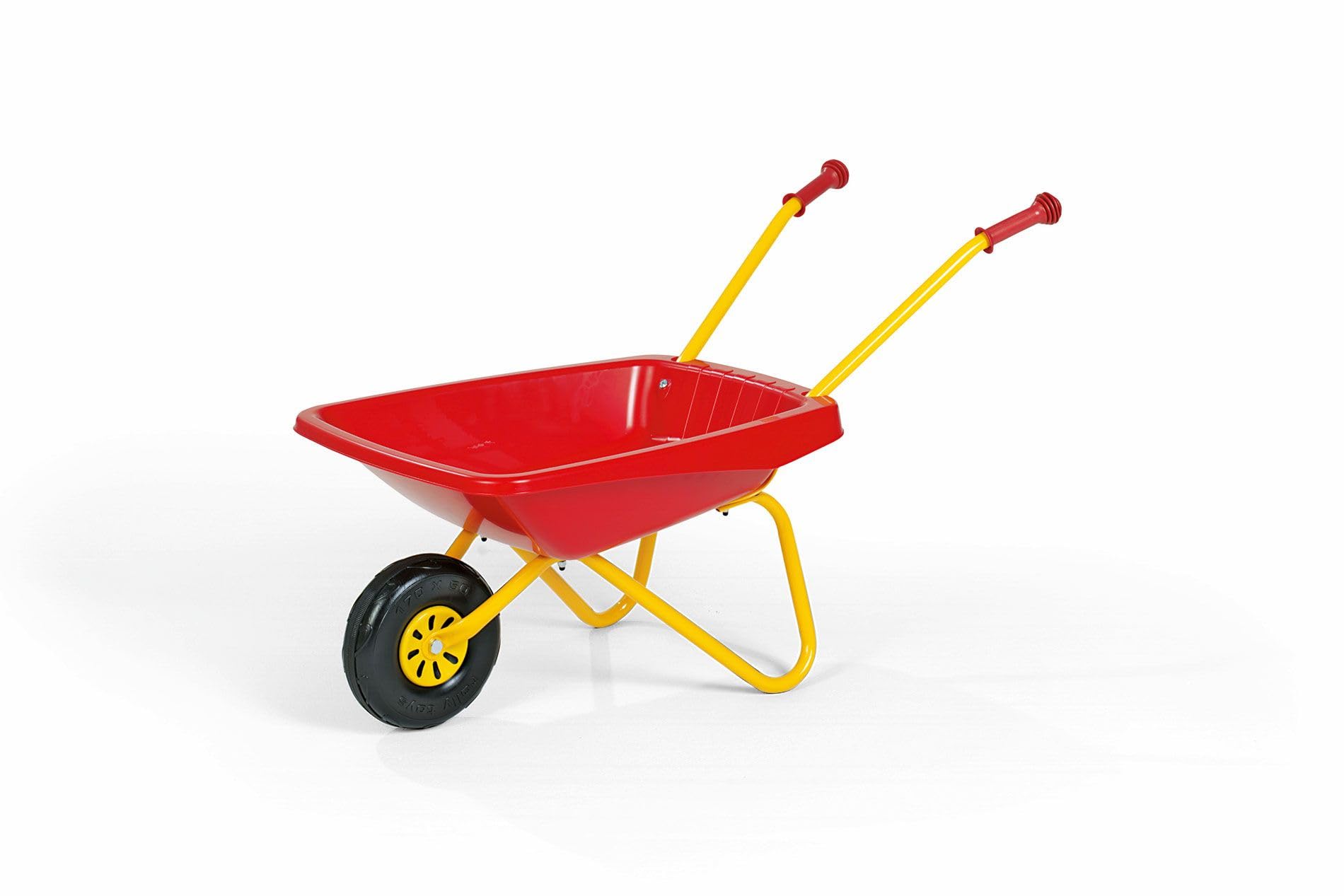 Rolly Toys  Kids Red 's Metal & Plastic Wheelbarrow & Yellow, Sports Direct