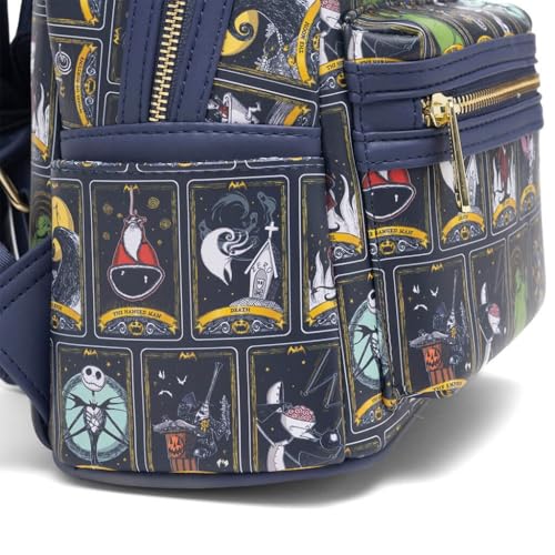 Loungefly Disney Nightmare Before Christmas Allover Print Tarot Womens Backpack3
