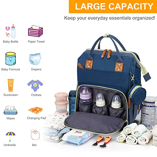 50% Off Awanhe Baby Diaper Bag Backpack with Changing Station - Image 3