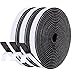 Produktbild fowong 15m Dichtungsband Selbstklebend für Türen Fenster 12mm(B) x 3mm(D) Türdichtungen Schaumstoff Klebeband Gummidichtung kochfeld Anti-Kollision 3 Rollen je 5m lang