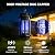 Electric Bug Zapper for Outdoor & Indoor, Mosquito Zapper 4200V 20W Powerful Fly Trap, 1/2 Acre Wide Coverage, IPX4 Waterproof Insect Killer for Backyard, Patio