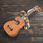 Crochet de sangle Ukulele - Bracelet de guitare ethnique réglable, ceinture de cou avec crochet pour les enfants, les hommes et les femmes