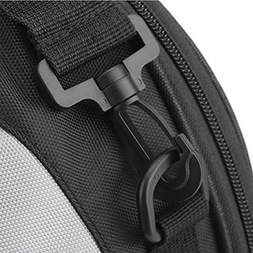 Helmtasche, Qiilu Multifunktions wasserdichter Motorradhelm Umhängetasche Rucksack Tragbares Gepäck(Grau + Schwarz)