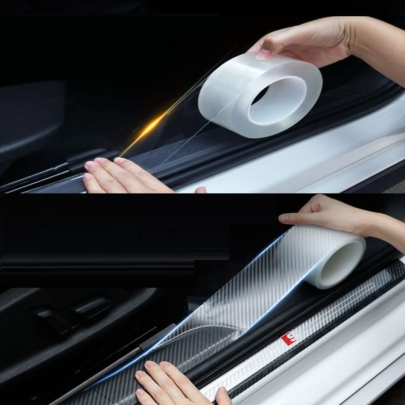 Wrapping Pellicola Auto protector Film Auto adesivi for la protezione del bordo della porta antigraffio Protezione da film trasparente for il davanzale della macchina universale Pellicola Wrapping