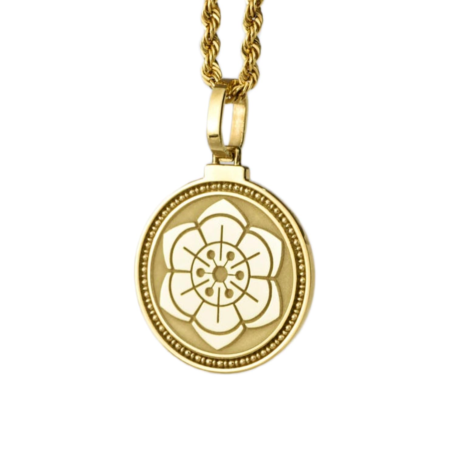 Collier argent 925 Mansfield LKBEADS dore d'exception fait main
