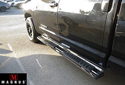 Estribos OE estilo cromo para Toyota Tundra 2007-2021 miniatura 4