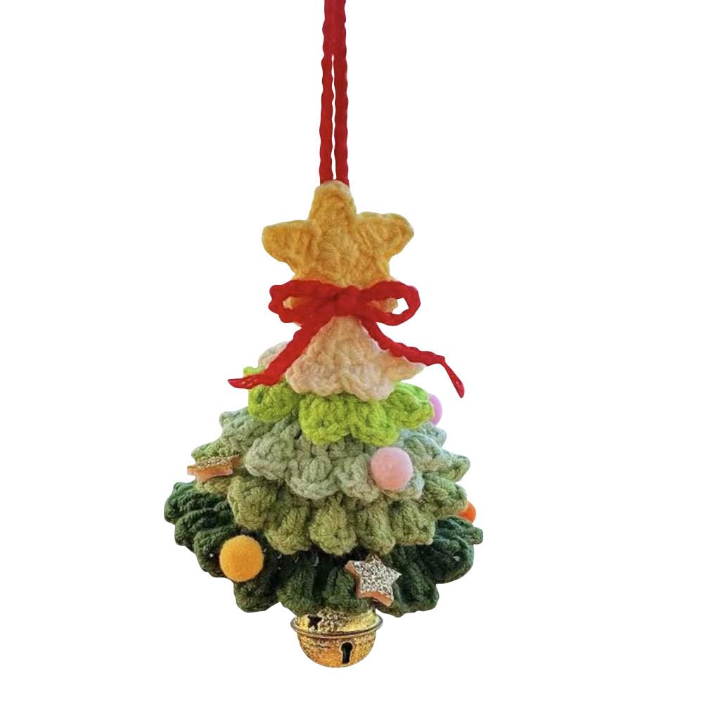 Amazon｜かぎ針編みミニクリスマスツリー、クリエイティブクリスマス
