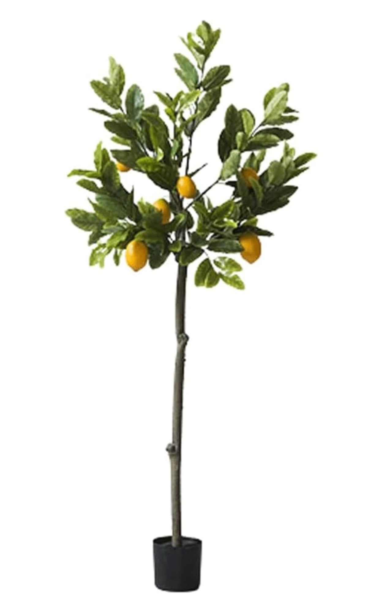 SWENEEN Indoor 4.5Ft Fake Tree Artificial Tree For Indoor Outdoor Simulation Tree Large Realistic Artificial Plant Decor Artificial Tree,