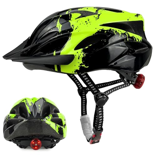 LeapBeast Fahrradhelm Kinder, Fahrradhelm mit Licht für Jungen und Mädchen im Alter von...