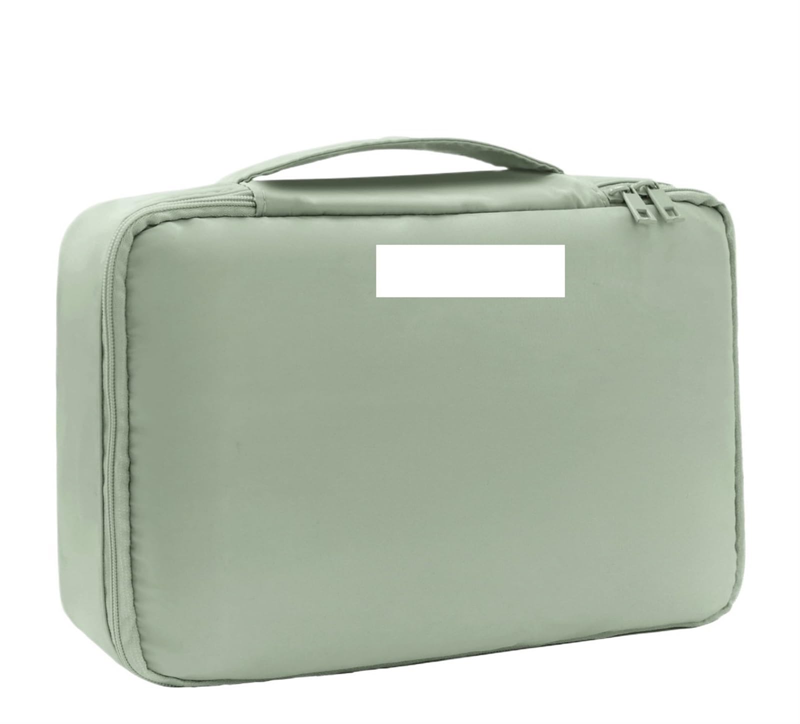 Kosmetiktasche Damen Reise-Make-up-Tasche, Kosmetiktasche, Make-up-Tasche, Kulturbeutel for Damen Und Herren Kulturbeutel(Grün,23cm)
