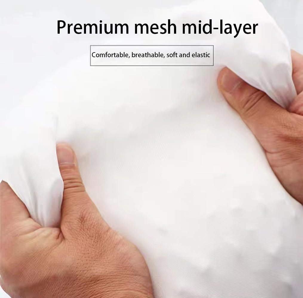 Cuscino Multiuso per Piaghe da Decubito, Reclinazione Laterale Assistita per Pazienti Allettati Tre Segmenti Cuscino di Rotazione Antidecubito Cuscino di Posizione per Anziani