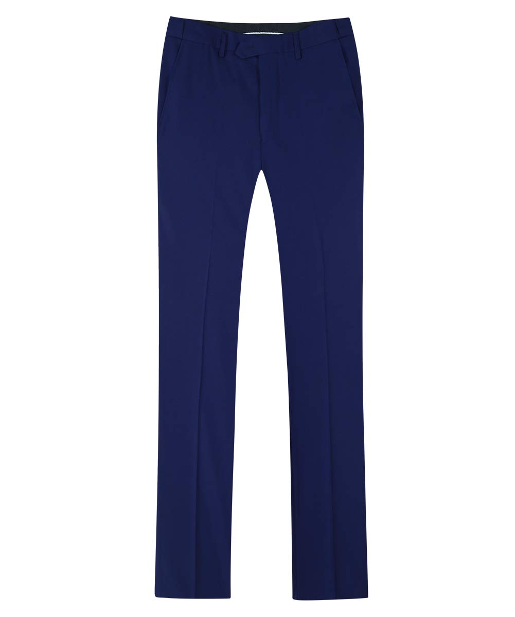 Allthemen Pantalones de Traje de Hombre de Negocios Slim fit Pantalones de Hombre Traje Recto Pantalones de Boda