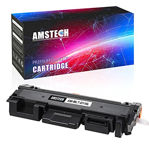Amstech Compatible Toner Cartridge Replacement for Samsung MLT-D116L ( Black , 1 pk )