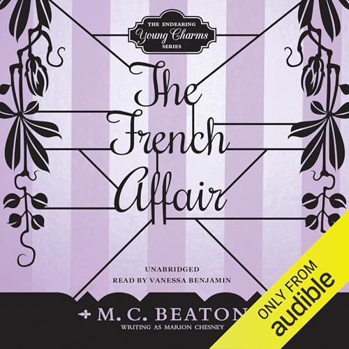 The French Affair Audiolibro Por M. C. Beaton arte de portada