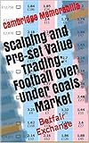 Scalping and Pre-set Value Trading: Football Over Under Goals Market: Betfair Exchange
