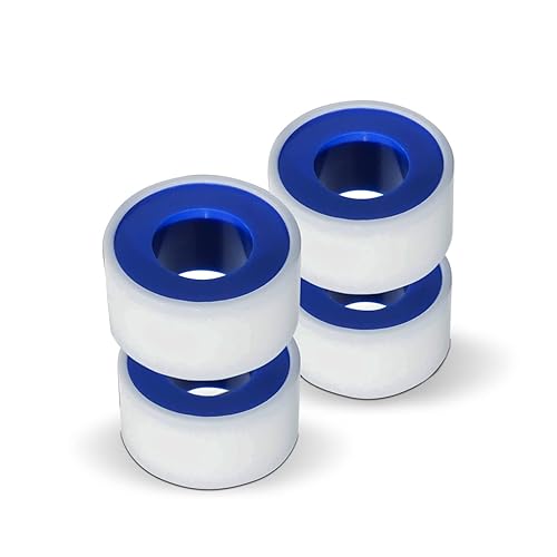 ATERET 200 rollos de cinta de teflón de 12 pulgada de ancho x 520 pulgadas de largo, cinta de sellado de fontanero de PTFE, cinta de rosca selladora