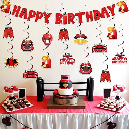 Décorations de boxe Wonmelody pour réussir un anniversaire enfant - 2