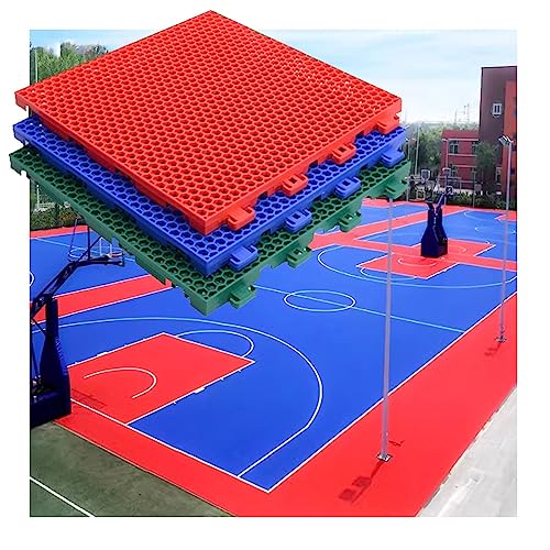 12 inch Modular Interlocking Floor Tiles，Gymnasium Basketball Court Playground Public Leisure...