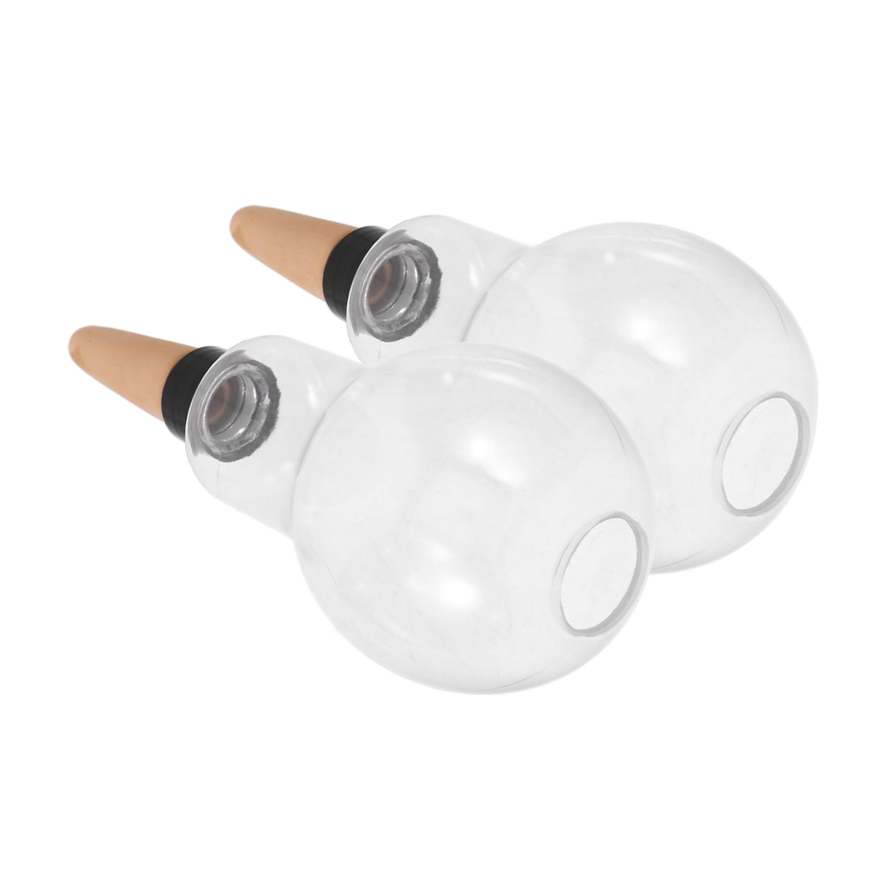 HEMOTON 4 Ensembles Dispositif D'arrosage Automatique pour Mis en Pot Arrosage À Plantes D'intérieur Pointes D'ampoule D'arrosage des Plantes Céramique 2 Pièces * 4
