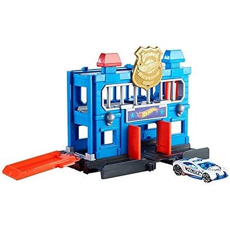pista de policia hot wheels
